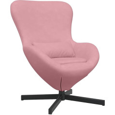 Egg Chair Pink Velvet Egg Chair Model42002760