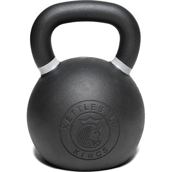 Kettlebell Kings Kettlebell kettlebell Kings | Powder Coat | Progettato per Crossfit, Esercizi di Allenamento della Forza & HIIT, Ragazza Donna Ragazzi Unisex Uomo, Powder Coat Kettlebell