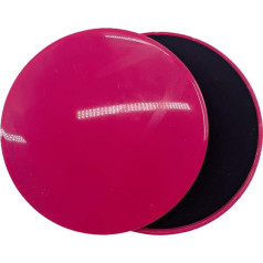 Core Sliders - Double Sided Sliding Discs, 2 x Exercise Sliders, Core Exercise Equipment, Anti-Static Exercises, Core Slider, Ultimate Core Trainer, Gym, Home, Abdomen, Full Body Workout Device
