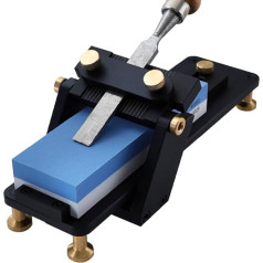 Sharpener Combination Kit Quick Sharpener Stand Fixed Angle Sharpener Lumberjack Chisel with Whetstone