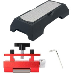 Improves Stability, Chisel, Sharpening Device, Honing Guide with Extended Roller Wheel for Accurate Angle, Consistent Result, Sharpening Device