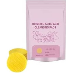 Gentle Cleansing Pads for the Face - Deep Cleansing, Brightening and Moisturising, Reduces Dark Spots, Evens Skin Tone, Nourishing Face Care (2 Pieces)