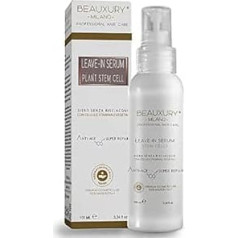 Leave-In Serum without Rinse with Innovative Plant Stem Cells - Repair and Instant Anti-Aging Effect - No Silicones, Parabens or Petroleum Products (Straight Hair)