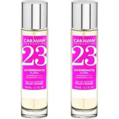 Set of 2 x 150ml Caravan Perfume for Women No.23