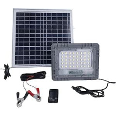 as - Schwabe Solar Spotlight with Motion Sensor 25 W 2700 Lumen - Integrated PIR Sensor for Precise Motion Detection - Solar Lamp for Garden and Driveway - Outdoor Light Beam Angle: 120°, 46983