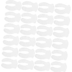 Veemoon Pack of 1000 Disposable Cotton Eye Pads Thin Eyes Moisturising Pads Homemade Eye Masks for Care and Relaxation