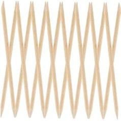 PLAFOPE Pack of 200 Cuticle Sticks, Scratching Sticks, Cuticle Tool, Nail Art Tools, Nail Sticks, Nail Set, Bag, Pen, Needles, Cuticle Tools for Nails, Manicure Tools, Wooden, Khaki