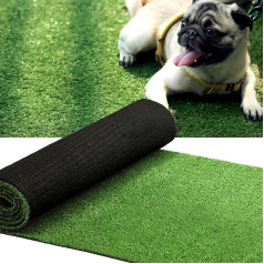 Artificial Grass Rug 90 x 30 m Indoor Outdoor 1cm Carpet Artificial Grass Mat for Garden Lawn Landscape Balcony