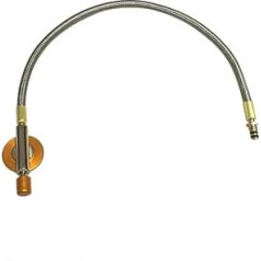 Gas Hose for Camping Stove 30cm Universal Gas Stove Pipe Valve Heavy Duty Gas Oven Hose Pipette for Hiking