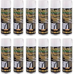12 x Fitting Spray 500 ml | Lubricating Oil for Fittings, Hinges, Doors, Windows, Garages, Car Locks, etc.