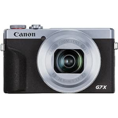 Canon PowerShot G7 X Mark III Digital Camera (20.1 MP, 4.2x Optical Zoom, 7.5 cm (3 Inch) LCD Touch Screen Foldable, DIGIC 8, 4K, Full HD, Wi-Fi, Bluetooth, Automatic Aperture, Aperture Priority),