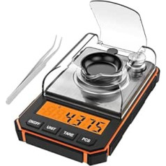 Digitalwaage, 1 Stück 0,001 g professionelle Schmuckwaa, 50 g elektronische Anzei Präzisions-Mini-Taschen-Digital-Milligmwaa
