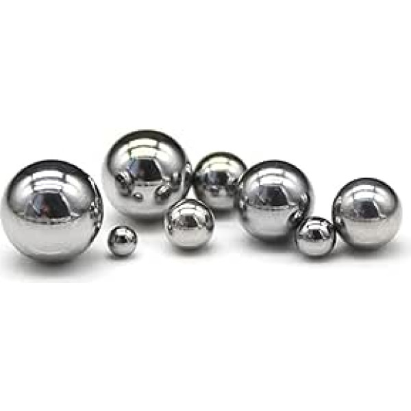 Diameter 3 mm ~ 11 mm Ball Bearing Steel Ball Made of Carbon Steel Bicycle Accessories for Bicycle Mountain Bike (9 mm, 10 Pieces)