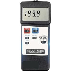 EDEDE UV Meter, -254-254A Ultraviolet Spectrophotometer 254 254A Ultraviolet Irradiation Meter UV Intensity Meter for Light Measurement