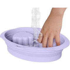 Einweichbecken für Nägel | Silikonbehälter zum Entfernen von Nagellack, Behälter zum Eintauchen, Pflegebehälter für Zuhause, Salon und Reise