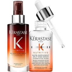 Kerastase Nutritive 8h Magic Night Serum 90 ml Split Ends Serum 50 ml