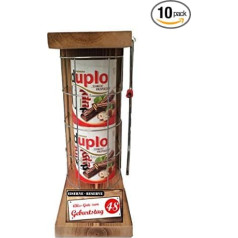 Birthday Gift Duplo Bar Gift 48th Birthday Iron Reserve Grid Including Saw Gift Set for 48th Birthday Text Red Happy 48th Birthday