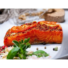 Klaassen Stremel Salmon Pizza Style, Salmon Smoked Over Beech Smoke, Pizza Style, 250 g