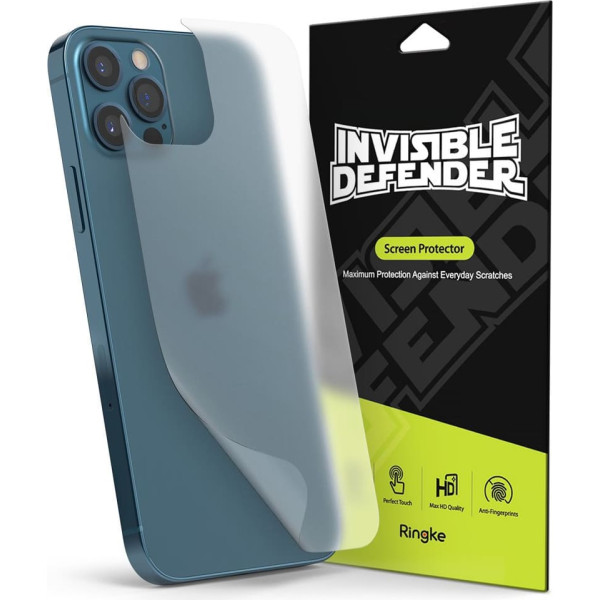 Ringke iPhone 12 Pro Max ID aizmugurējās matētās plēves komplekts 2 gab.
