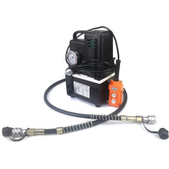 70 Mpa Hydraulic Pump 620 W Hydraulic Unit 1600 RPM 0.7-5 L/min Electric Pump with 1.8 m Oil Hose Air Hydraulic Pump for Bending, Straightening, Cutting