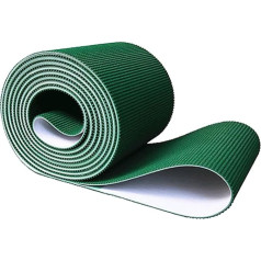 Lightweight PVC Conveyor Belt for Commercial Use, Green Industrial Gear Belt (350 x 50 x 0.4 cm) - Heavy Duty Performance for Efficient Material Handling