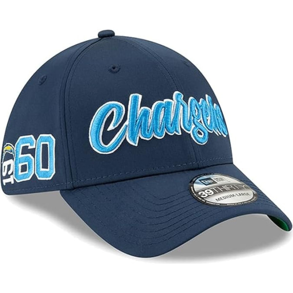 New Era NFL Los Angeles Chargers On Field 2019 Sideline Home 39Thirty Stretch Cap Blue