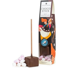 CHOCOLISSIMO Drinking Chocolate on a Stick for Cold Evenings (ChocoStick Coconut) - Hot Chocolate - Chocolate Gift Idea for Any Occasion - for Women, Men, Boys, Girls