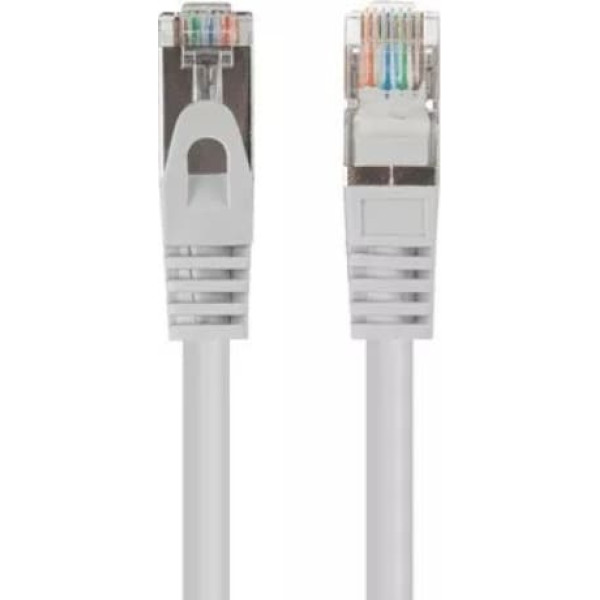 Patchcord cat.6 ftp 2m pelēks fluke pagājis 10-pack