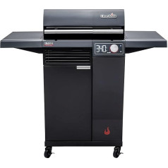 Char-Broil SMART-E Electric Grill E-Power 90-370°C, Precise Temperature Control, Cleaning Function, Digital Display, Ideal for Outdoors, Garden, Balcony