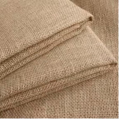 200 x 160 cm Jute Fabric Sold by the Metre, Hessian Made of Natural Fibres 280 g/m², Natural Linen Jute Fabric for Home, Gardening, Party Accessories, Weddings, Decoration Special Occasions