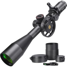 WestHunter Optics WHI Series Hunting Rifle Scope, First Focal Tarpaulin, 30 mm Tactical 1/10 MIL Precision Long Distance Shooting FFP Rifle Scopes | Available in 2 Types with 7 Mounting Options