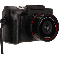 Intelligent Digital Camera, 16MP Ultra HD 1080P Micro SLR Camera for Photography, 2.4 Inch HD Display, Multi-Axis Anti-Shake, Vlogging Camera for Teens, Beginners