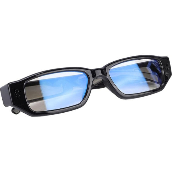 CCYLEZ Camera Glasses, 1080P HD Smart Anti Shake Wide Angle Video Recording Glasses with Electronic Stabilization for Cycling and Outdoor Activities