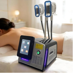 3-in-1 Kryolipolyse-Gerät – Fettvereisung, Körperformung Und Cellulite-Behandlung Mit 3 Aufsätzen Sichere Und Effektive Fettreduktion
