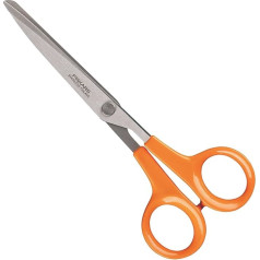 Fiskars Paper Scissors, Total Length: 17 cm, Quality Steel/Synthetic Material, Classic, 1000816
