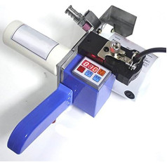 Hanchen C-600C Scissors for Fabric Trimmer with LCD Counter and Automatic Grinding with Large Screen Cutting Thickness 10 mm