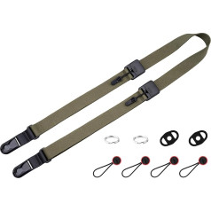 VKO Camera Strap with Quick Release System, Quick Length Adjustment, Ultra Light, Comfortable, Full Frame Camera Strap, Shoulder Strap for SLR DSLR Digital Camera