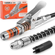 THINKWORK Grease Gun Coupler, 1/2