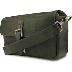 MegaGear Torres Real Leather Camera Bag for Mirrorless, Instant Image and DSLR Cameras