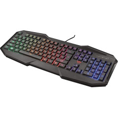 Trust GXT Gaming Keyboard (QWERTZ German Keyboard Layout)