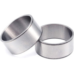 Gleitlager 2 Stück Lagerstahlhülsenbuchsen, Innendurchmesser 50–55 mm, Außendurchmesser 55–70 mm, Höhe 20–60 mm, 50 x 60 x 28 mm(50x60x60mm)