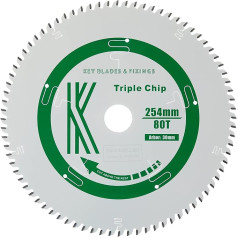 254 x 30 x 2.4 mm, 80 Teeth, Triple Chip (MFC & Laminate) 8254