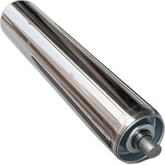 1 Stück Edelstahl-Rollenförderer, 25 mm Durchmesser, Gesamtlänge wählbar von 200 bis 1000, for industrielle Anwendungen(25 * 490 * 540)