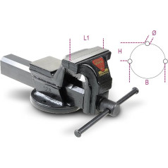 Beta 15990100 1599 F100-PARALLEL Bench Vices