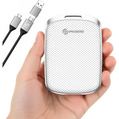 PHIXERO Half-Height Portable 4TB SSD, 5GBPS Type-C, 128G-4T Variants for Ultra-Fast Data Storage