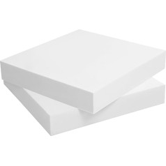 Hochdichtes Schaumstoffkissen, dicker Polsterschaum-Ersatz für Stuhlkissen, Haustierbetten, Fenstersitze und Gartenbänke, 5 cm dick, 160 x 80 cm Größe