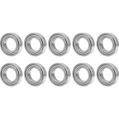 Mini-Lager, Edelstahl, doppelt abgeschirmte Rollenteile, S6008ZZ, 68 x 40 x 15 mm, anwendbarer Einsatzbereich: Maschinen