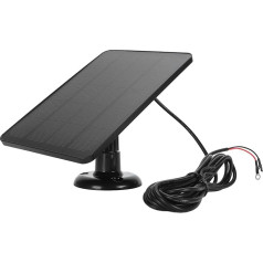10W Solar Panel for Ring Video Doorbell for Google Nest, IP66 Waterproof, Weather Resistant, Outdoor with Bracket, Charging Cable, Time Saving Convenient Charger