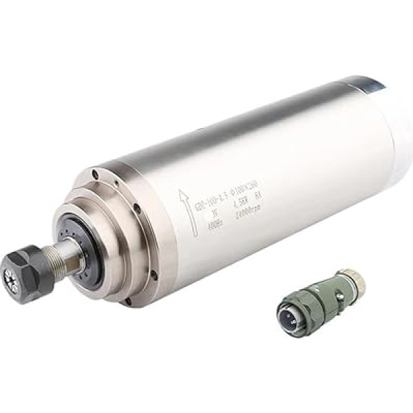 4,5 kW ER20 220 V 380 V 100 MM Durchmesser wassergekühlte Werkzeugmaschinenspindel(4.5kw 380V)