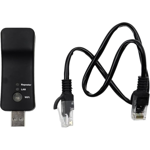 Universal Compatibility USB Wireless WiFi Smart TV Network Adapter Multifunctional AP Signal Amplifier USB Powered High Performance WiFi Hotspot Extender